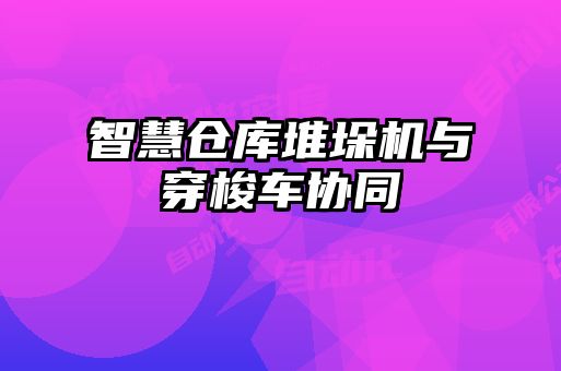 智慧倉(cāng)庫(kù)堆垛機(jī)與穿梭車(chē)協(xié)同